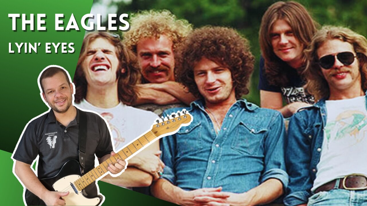 Como tocar LYIN' EYES (The Eagles) - Aula Completa + PDF