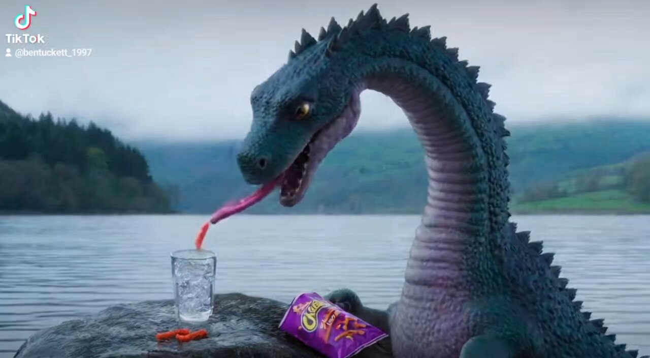 Loch Ness Cheetos ASMR [SORA AI]