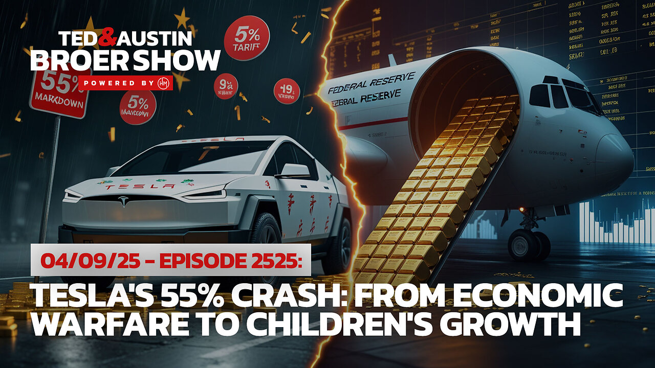 04/09/25 Collapsing Cybertrucks, Rising Tariffs: Gold Flight Meets Protein Power