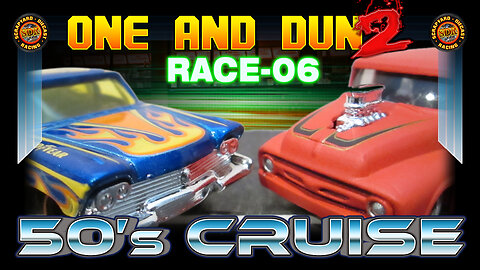 Ford vs Plymouth Race 06 | One and Done 2 • 50s Cruise | Hot Wheels Diecast Racing Tournament