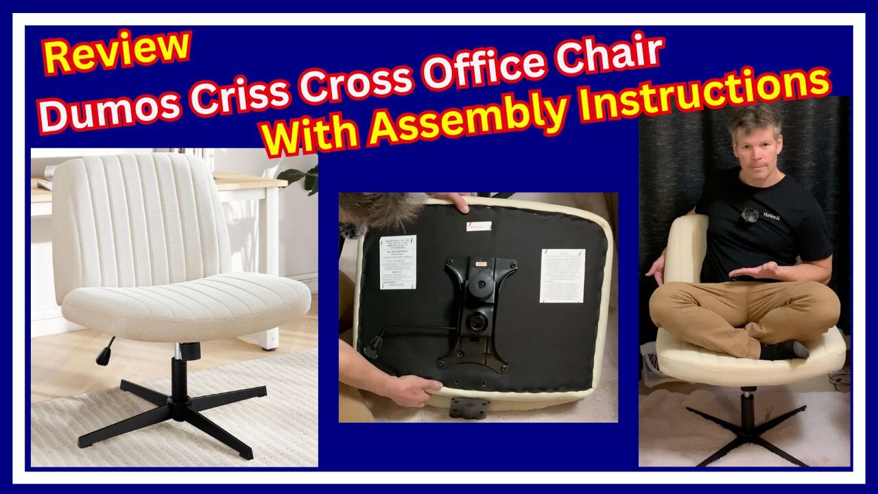 The Office Chair I Didn’t Know I’d Love – DUMOS Criss Cross Review + Setup