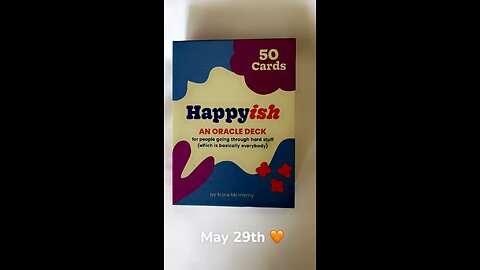 5/29/25 card: be nice