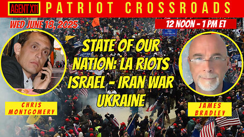 AGENT X11: EP. 238: PATRIOTS CROSSROADS: CHRIS AMONTGOMERY AND JAMES BRADLEY