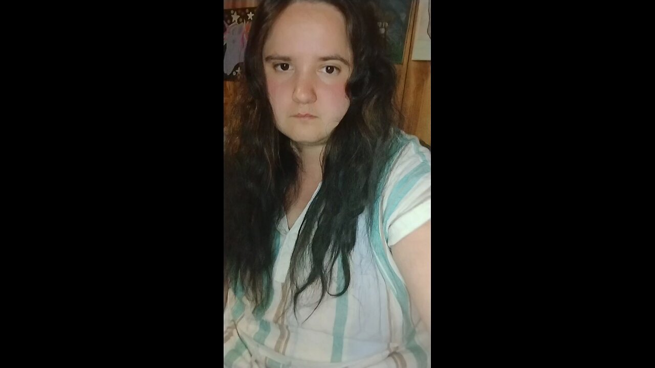 Brushing Tangles Outta My Hair Spraying On Detangler Spray