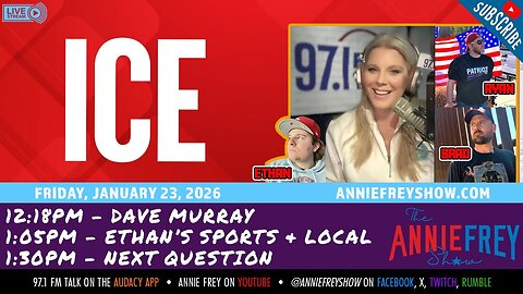 LIVE: Winter Storm Warnings! ICE, Minnesota, Trump, and Detentions