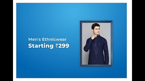 Get Men's Ethnicwear Starting @ Rs 299 only on Ajio *SHOP NOW!*