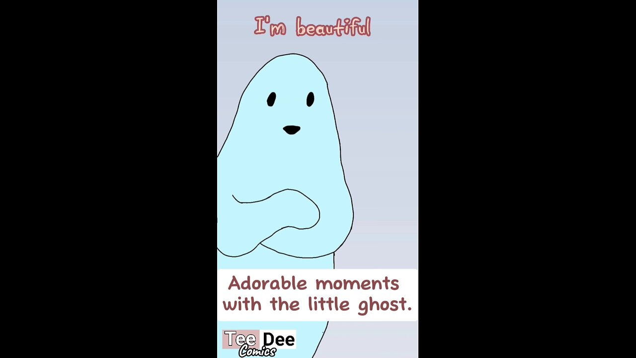 Adorable moments with the little ghost.