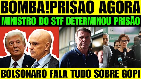 🔥🚨 BOMBA! MORAES DETERMINA PRISÃO A ZAMBELLI! BOLSONARO PROMETE CONTAR TUDO NO JULGAMENTO!