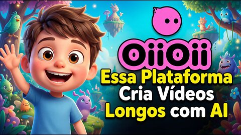 PLATAFORMA NOVA ESTÁ CRIANDO VÍDEOS LONGOS E CONSISTENTES COM IA GRÁTIS - Limitado: Créditos diários