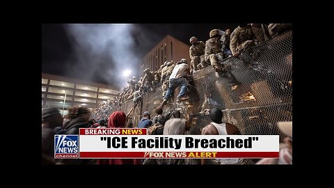 “We’re Coming In"... Migrant Mob ENTERS ICE HQ, Get ERASED By 'Deportation Unit'