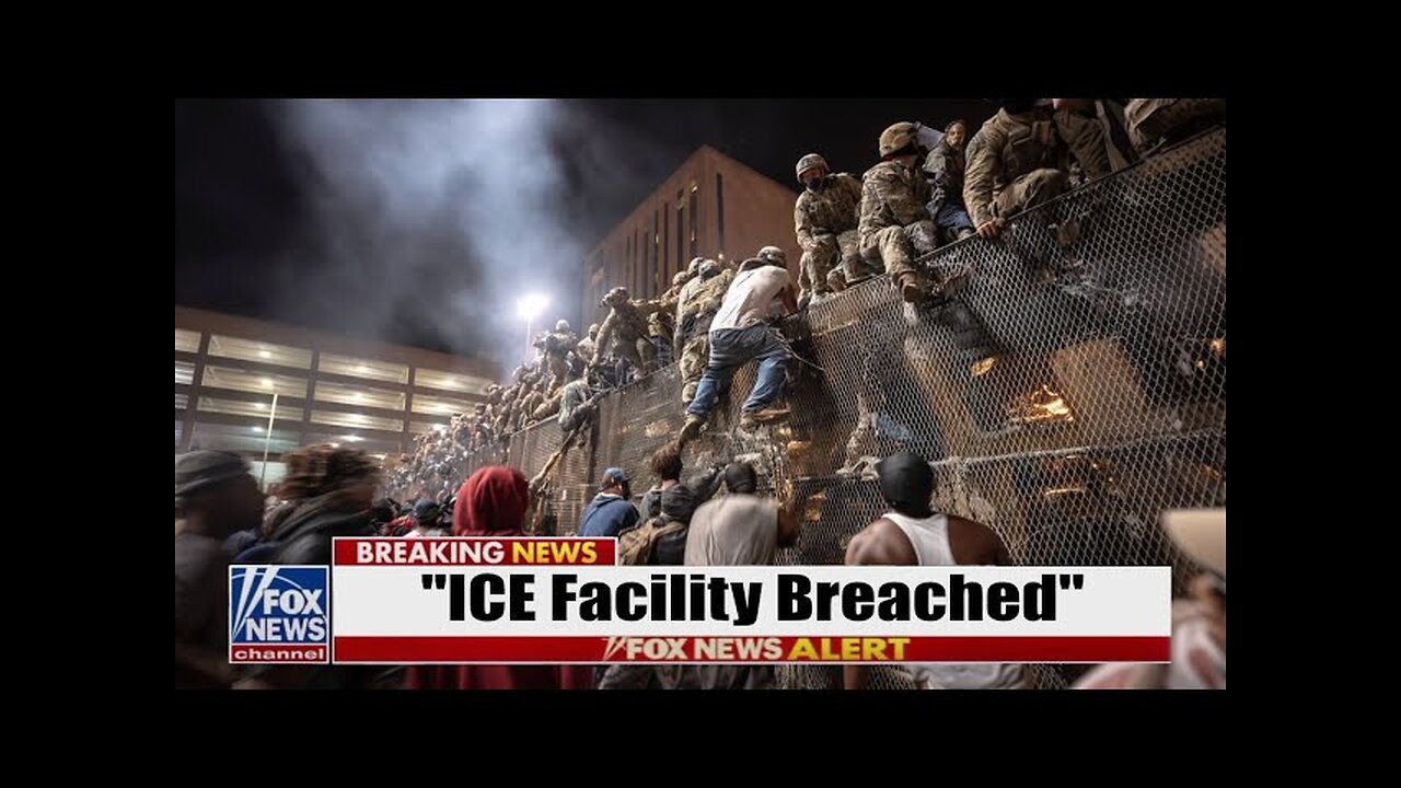 “We’re Coming In"... Migrant Mob ENTERS ICE HQ, Get ERASED By 'Deportation Unit'