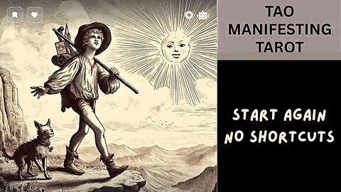 START AGAIN - NO SHORCUTS