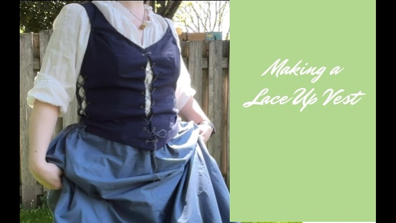 Making A Ren Fair Vest/Top