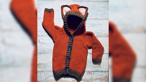 Cozy Crochet Fox Sweater