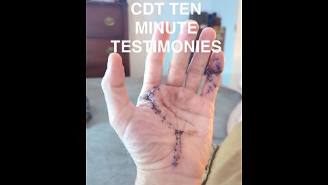 CDT Ten Minute Testimonies: Steve Provides Laceration Tesimony - Chlorine Dioxide The new Normal