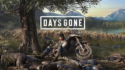 Riding a bike and killing zombies in Days Gone