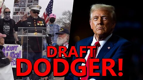 Veterans Torch DRAFT DODGER Trump: "How Dare You Fire Veterans!" 