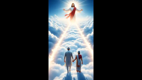 "After Meeting Jesus… A Heavenly Journey Back 🌤✨ | Divine Love & Blessings"