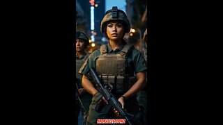 Hot Marines hit LA protests thick troops