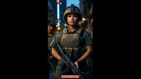 Hot Marines hit LA protests thick troops