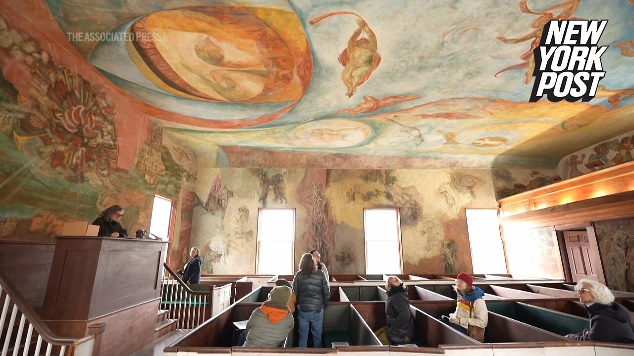 A look inside America's own 'Sistine Chapel'
