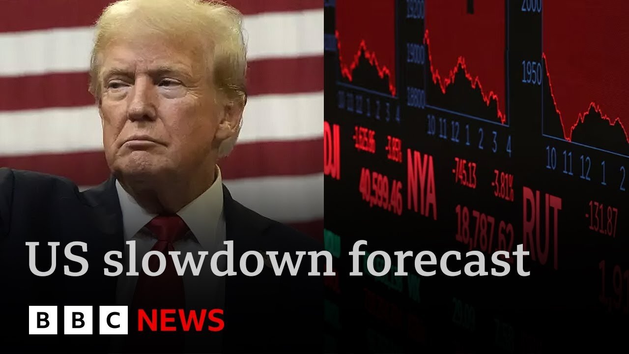 IMF slashes US growth forecast warning it will be hardest hit by Trump tariffs | BBC News