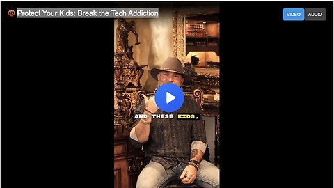 Protect Your Kids: Break the Tech Addiction