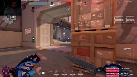 When you play hide and seek with the enemies in Valorant