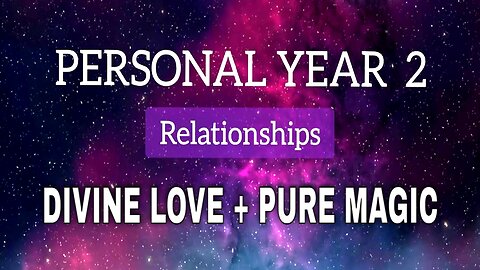 Personal Year 2 in 2026? 💫 Divine Partnerships & Emotional Magic! 💞😯