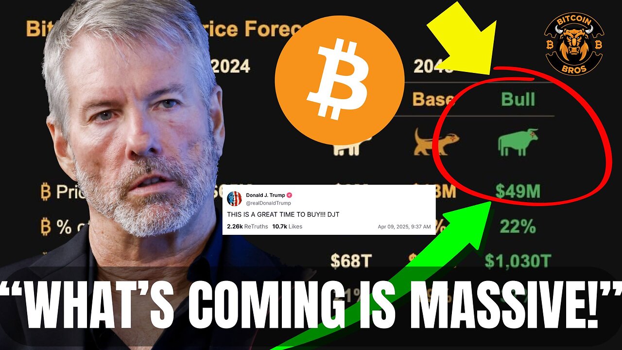 Tariffs Could EXPLODE $MSTR & Bitcoin - BTC News Today