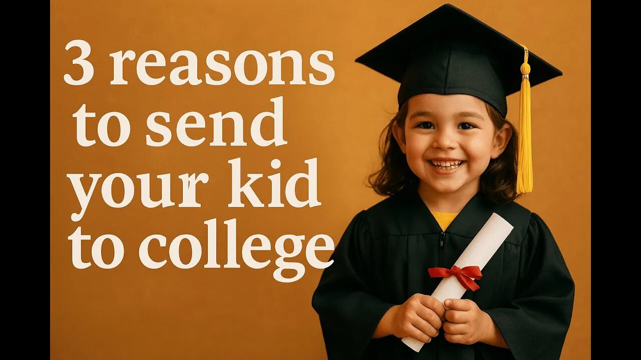 3 reasons to send your kids to college