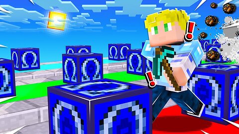 I CHALLENGED My Friend To a OMEGA Lucky Block Race!