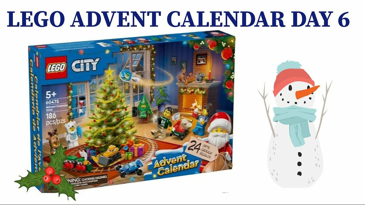 LEGO City Advent Calendar Day 6