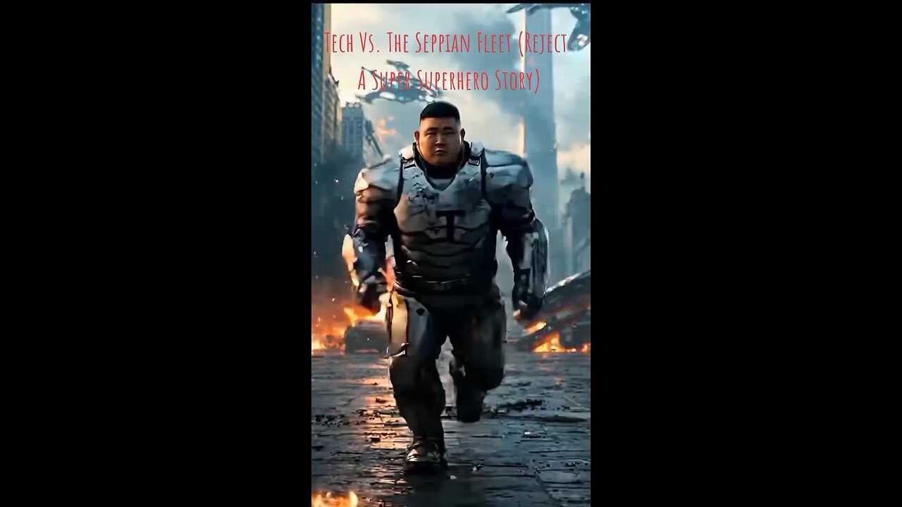 Tech Vs. The Seppian Fleet (Reject: A Super Superhero Story)