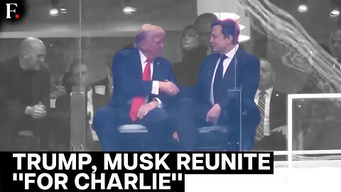 US: Trump Hails Charlie Kirk as "American Hero," Meets Musk At Memorial | N18G