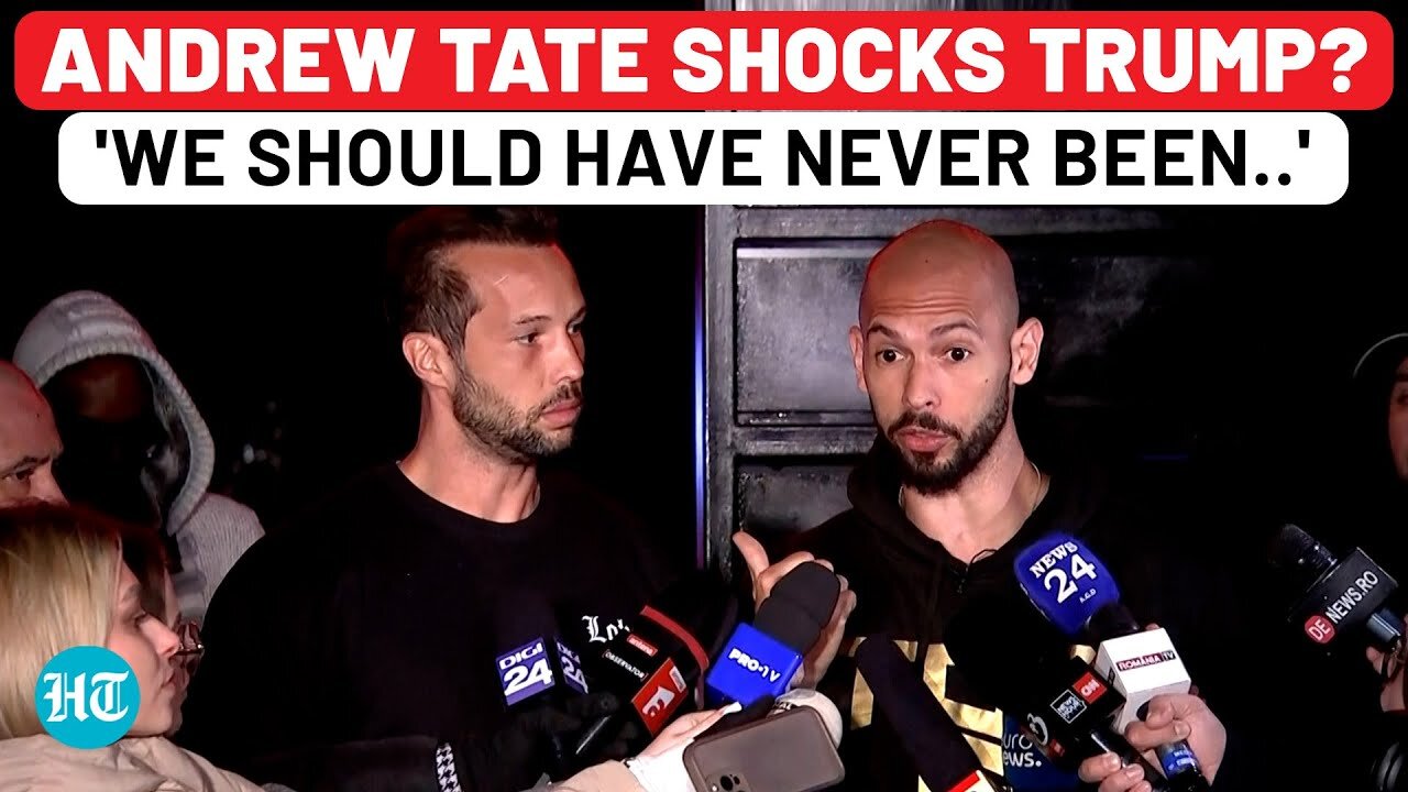 Cam: Andrew Tate Drops Bombshell on Trump, Returns to Romania | Tate Brothers To 'Prove Their...'