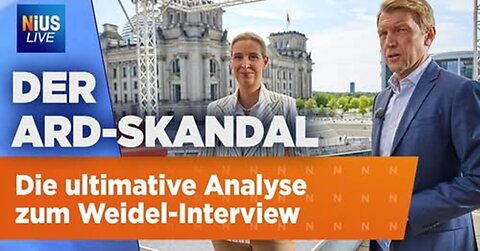 Weidel von Demonstranten übertönt – ARD-Moderator greift an!