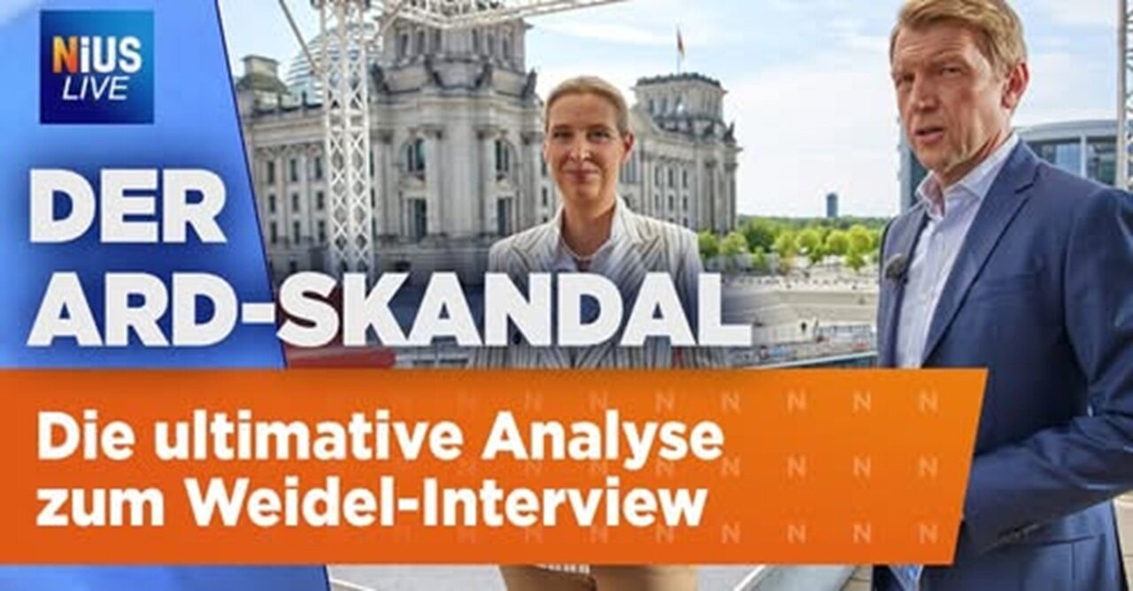 Weidel von Demonstranten übertönt – ARD-Moderator greift an!