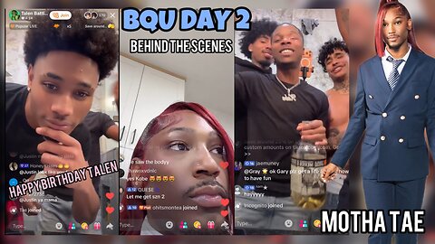 12/6/25 TAE BQU DAY 2 - ITS TALEN BDAY - FT ZAY , JOHN , CHAUN, DEE & MORE TEAAA