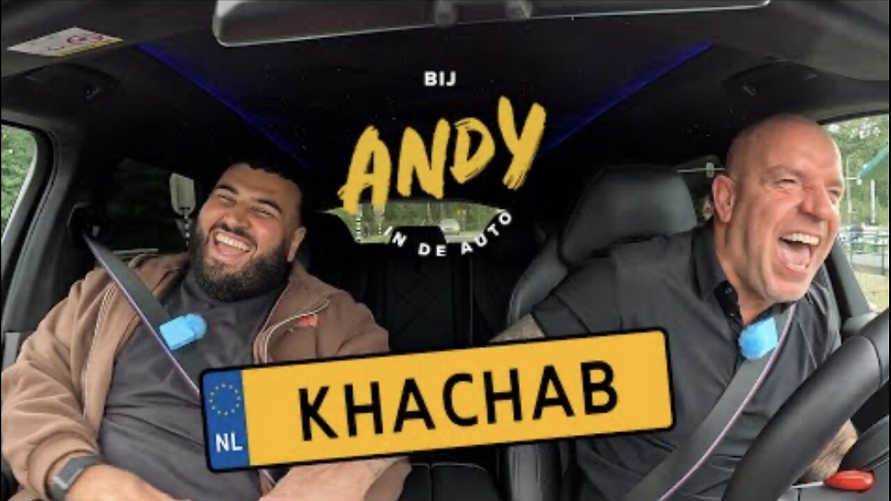Nabil Khachab bij Andy in de auto 🚗
