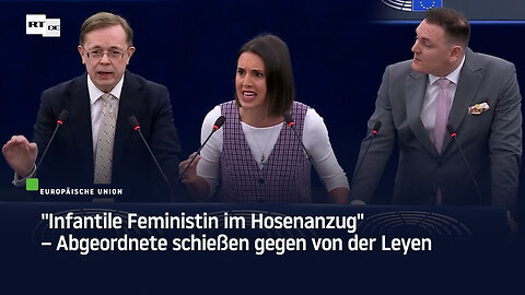 "Infantile Feministin im Hosenanzug" – Abgeordnete schießen gegen von der Leyen