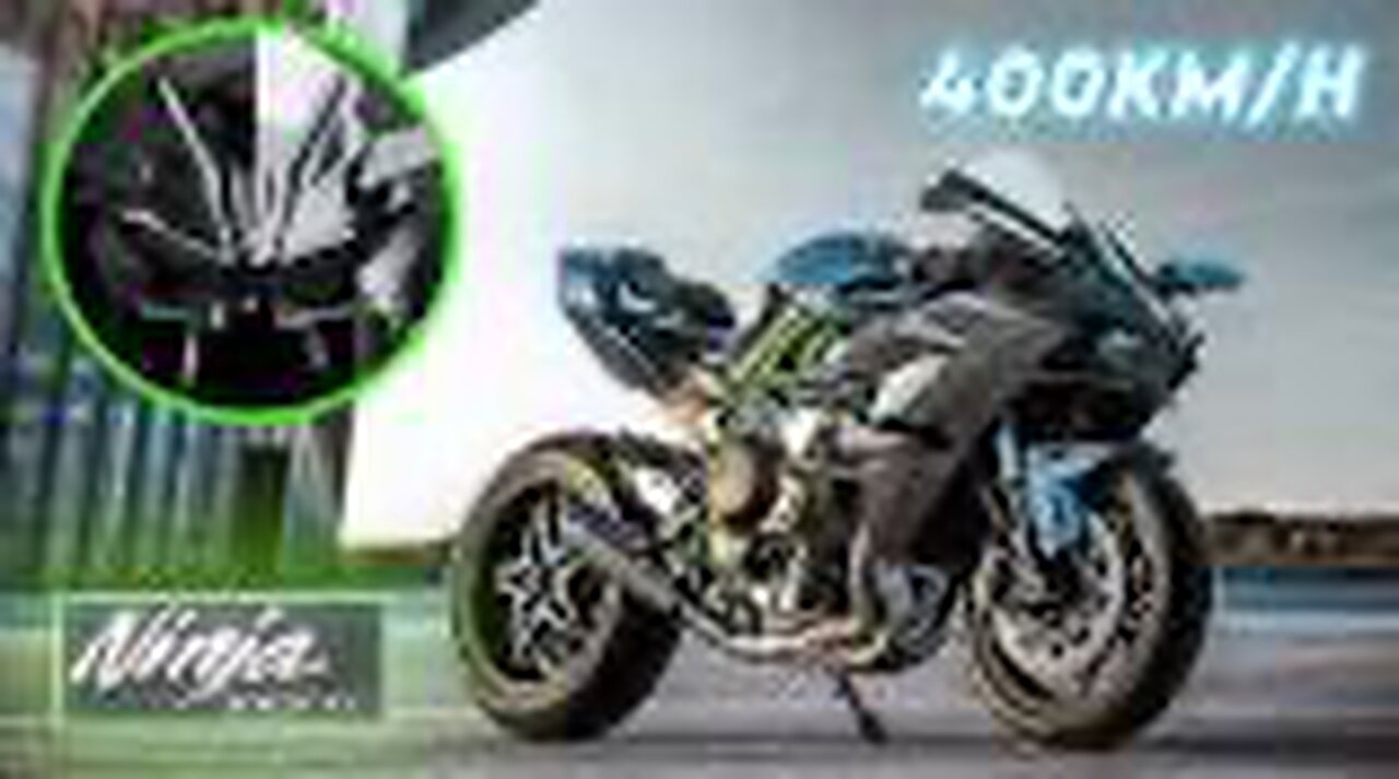 Supper Fast Kawasaki | Kawasaki Ninja H2R | 400Km/h in 26 sec