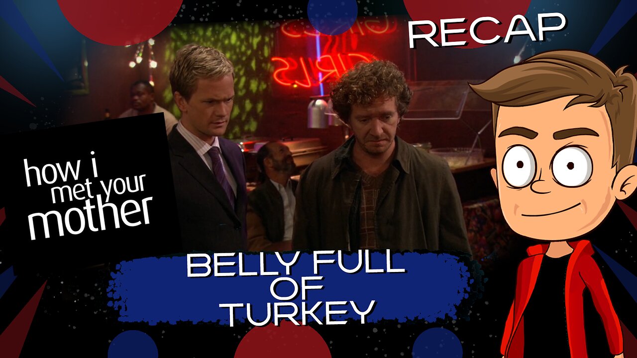 How I Met Your Mother Belly Full of Turkey Animated Recap