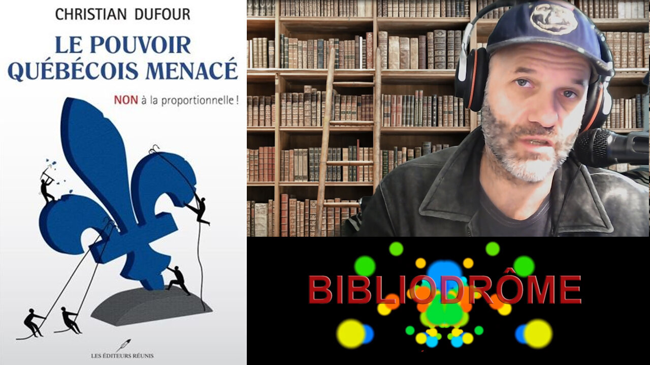 Non à la proportionnelle -Christian Dufour - Bibliodrôme