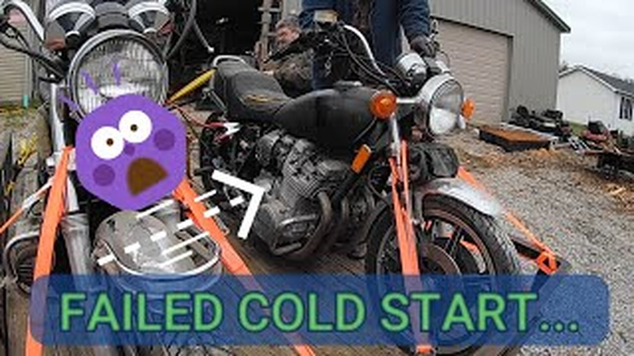 Motorcycle Reveal After Buying Unseen!