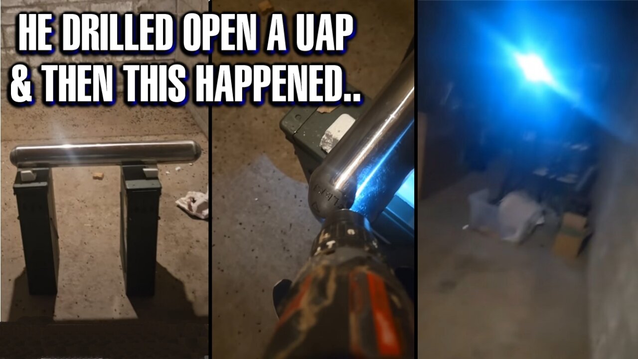 Man Opens Up Alien Object on Video and What Comes Next is Truly Shocking..