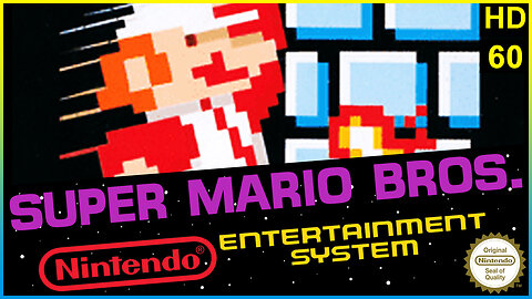 Super Mario Brothers. (Nintendo / NES) Complete Walkthrough. Lets Play. PugmanPlays HD.