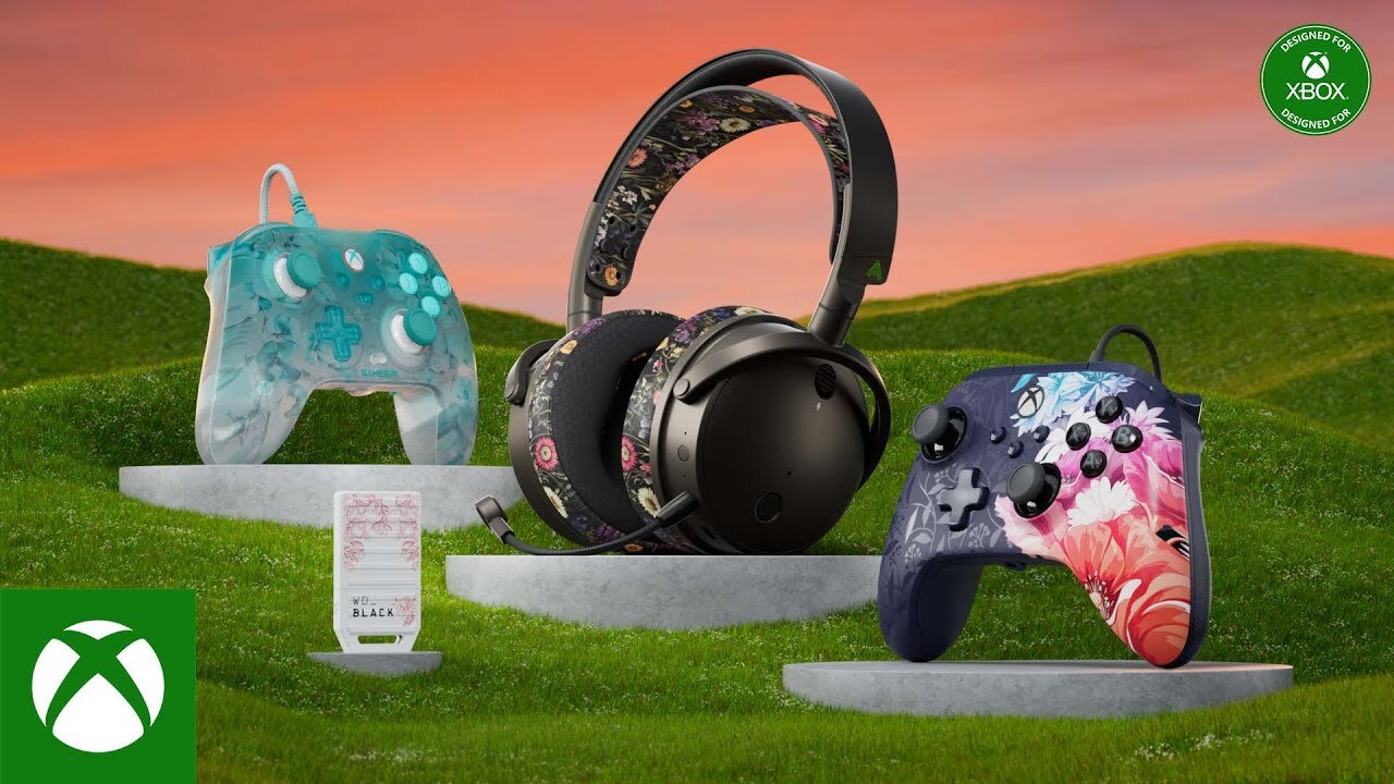 Introducing the Designed for Xbox Floral Collection