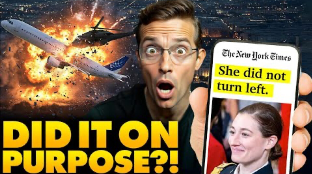 SHOCK: Dark TRUTH About Deadly DC Crash Revealed: Female Army Pilot REFUSED Orders! 'Intentional'