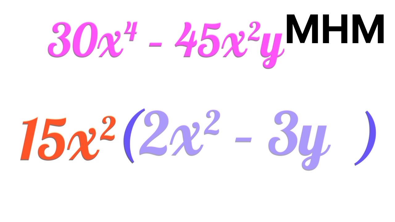 How to factorize the expression | #factorization